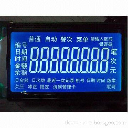 Custom STN Blue Module, for Financial Devices